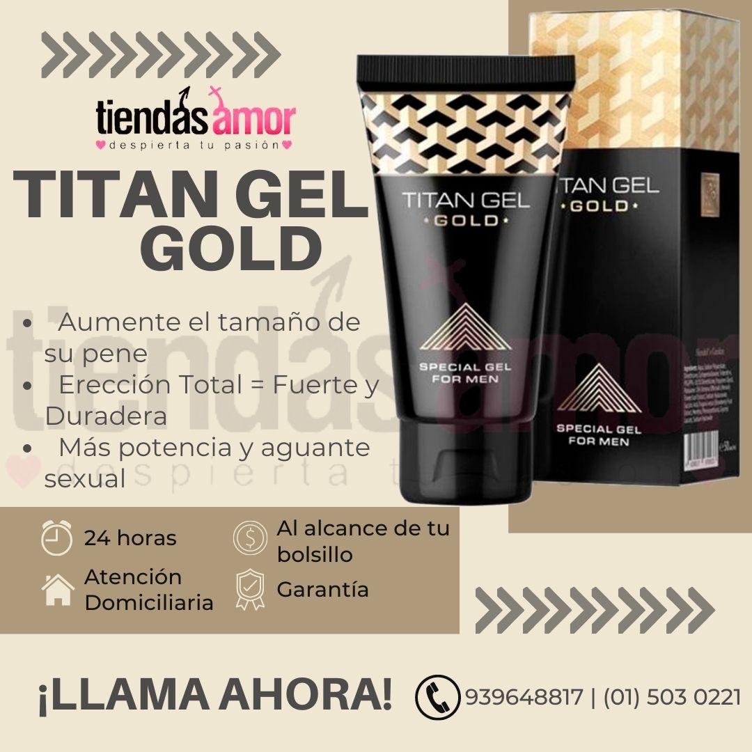 TITAN GEL GOLD AGRANDA PENE RUSO ORIGINAL